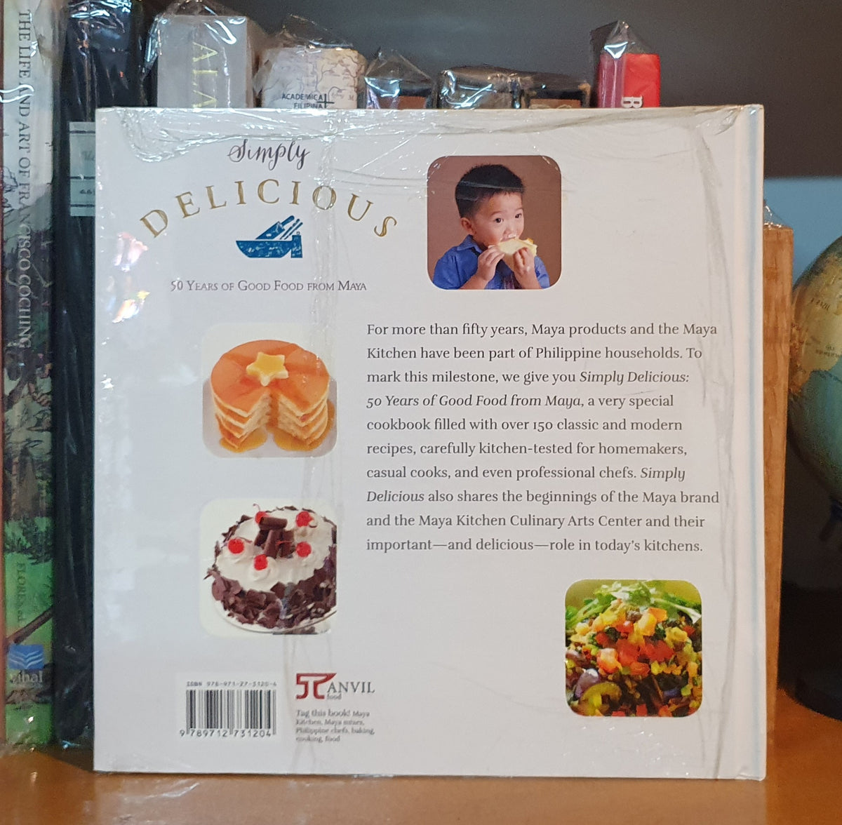 SIMPLY DELICIOUS - 50 YEARS OF GOOD FOOD FROM MAYA (HARDCOVER)