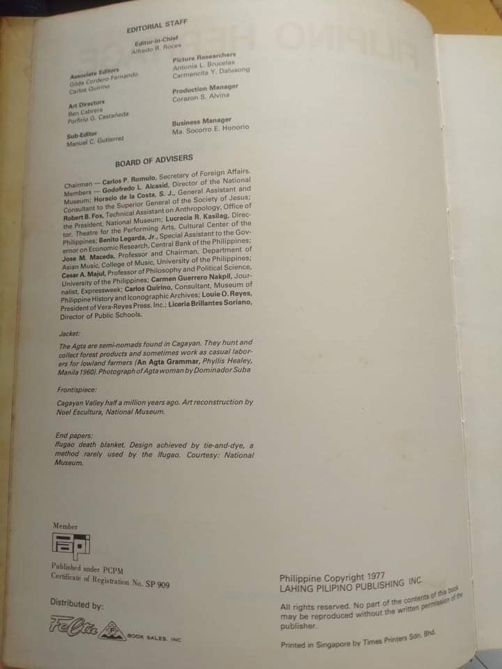Filipino Heritage 10-Vol Set ( First Edition) - Near Fine