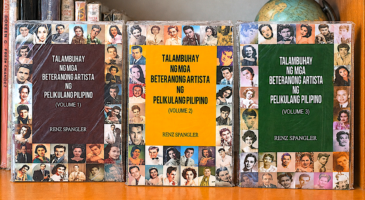 TALAMBUHAY NG MGA BETERANONG ARTISTA NG PELIKULANG PILIPINO - Complete 3-Volume Collector's Set