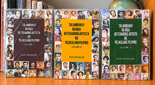 TALAMBUHAY NG MGA BETERANONG ARTISTA NG PELIKULANG PILIPINO - Complete 3-Volume Collector's Set