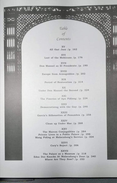 PALACIO DEL MALACANANG 200 YEARS OF A RULING HOUSE BY NICK JOAQUIN