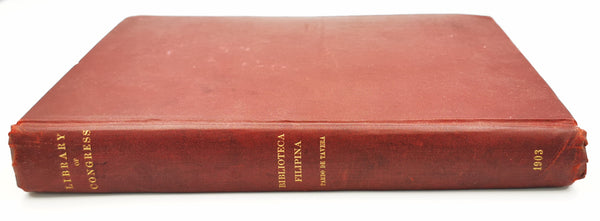 Biblioteca Filipina by PARDO DE TAVERA  1857-1925
