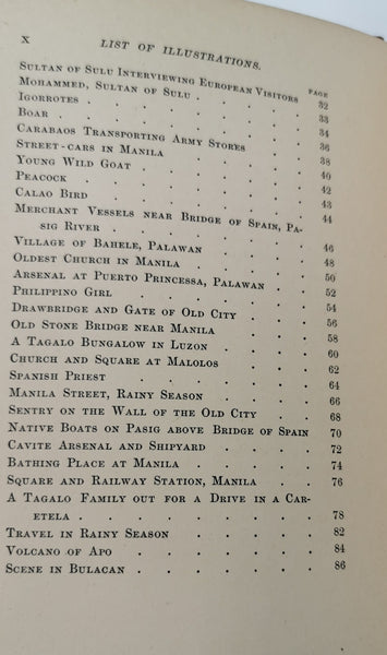 Boys and Girls Travel Series : Philippine Island 1910 By George Waldo Browne