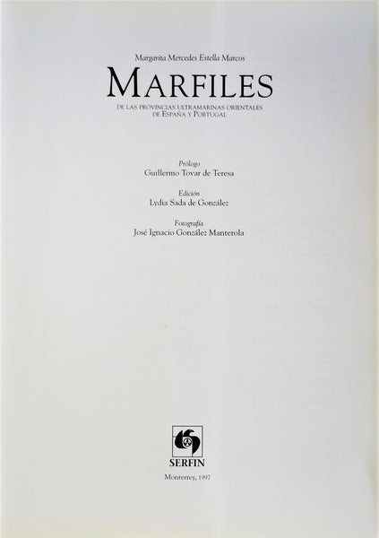 Marfiles by Margarita Mercedes Estrella Marcos
