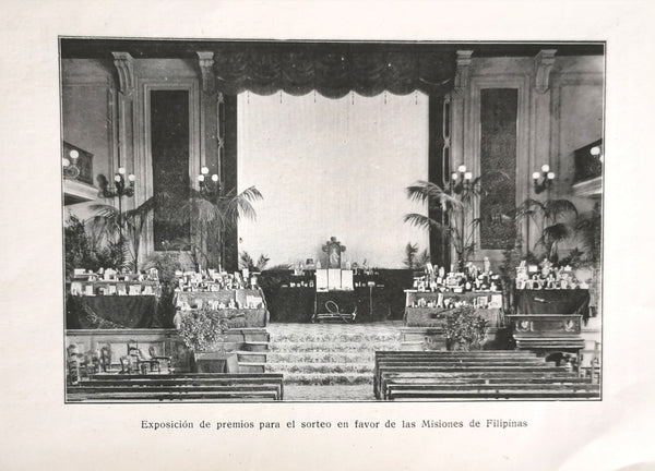 A Traves De Los Mares. Obsequio de la congregacion de Maria Inmaculada Y de San Luis Gonzaga del Colegio del Sagrado Corazon de Jesus a la gloriosa y querida mision de Filipinas a cargo de la Compania de Jesus