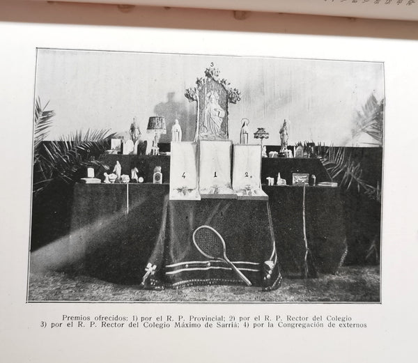 A Traves De Los Mares. Obsequio de la congregacion de Maria Inmaculada Y de San Luis Gonzaga del Colegio del Sagrado Corazon de Jesus a la gloriosa y querida mision de Filipinas a cargo de la Compania de Jesus