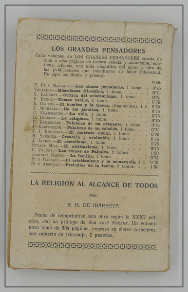 Jose Rizal Noli Me Tangere  Novela Tagala  ( Two Volumes )