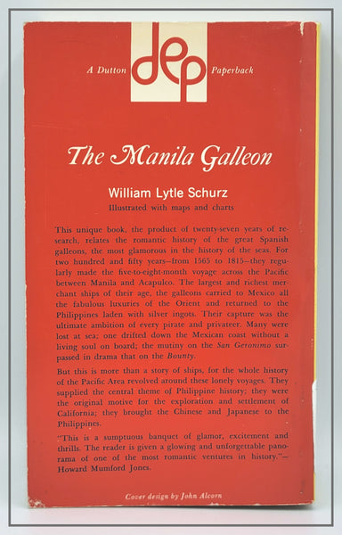 THE MANILA GALLEON by Willian L. Schruz