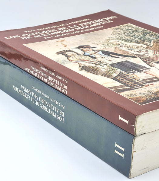 Los Pintores De La Expedicion De Alejandro Malaspina Set Volumes 1 & 2