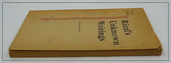Rizal's Unknown Writings by Juan Collas